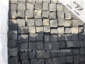 G3518 Fuding Black,Padang Black,Absolute Black Granite Cobblestone,G684 Fujian Black Granite Cube,G684 Black Pearl Granite Cobble Stone