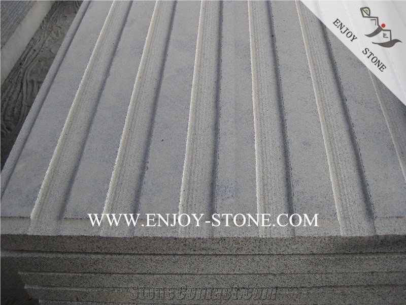 G654 Sesame Grey Granite Blind Stone Pavers,Padang Dark Grey G654 Granite Blind Paving Stone