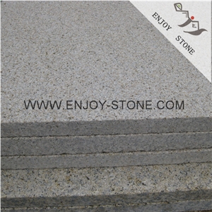 G682 Yellow/Golden Rustic Granite Tiles Bush Hammered