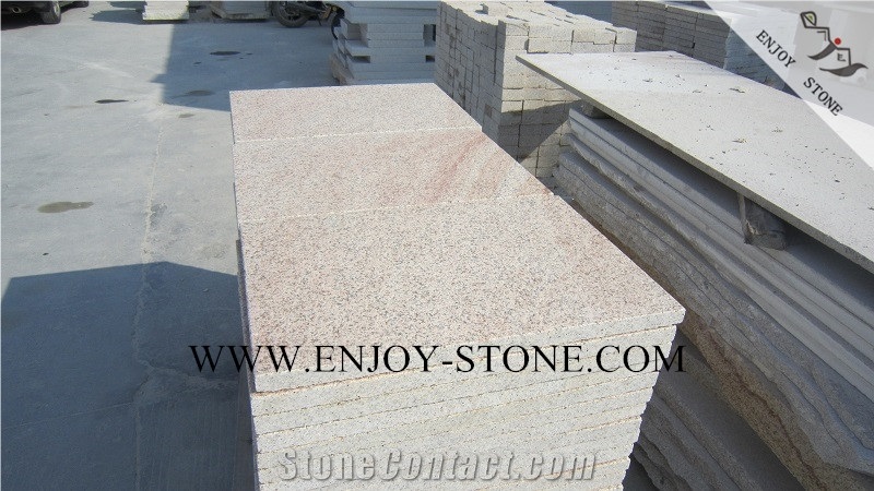 G682 Yellow Rusty Granite Tiles&Slabs for Wall Cladding,Flooring,Cut to Sizes,Flamed Finish Granite Stone for Interior and Exterior Decoration
