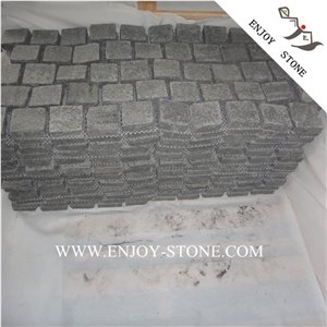 G684 Black Basalt Paving Stone,Black Pearl Basalt Courtyard Paver,G3518,Fuding Black Cobble Stone,Fujian Black,Padang Black,Absolute Black Basalt