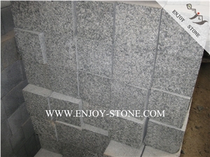 Green Granite G612 Cube Stone,Flamed Surface and Sides Sawn Cut Walkway Pavers,Garden Stepping Paements,Exterior Paving Sets