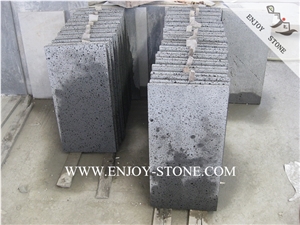 Hainan Grey Basalt Tiles,Black Lava Stone,Volcanic Stone Tiles,Sawn Cut Andesite Tiles&Slabs