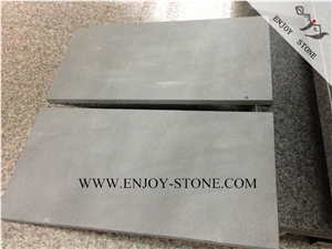 Hainan Grey Basalt Tiles,Sawn Cut Without Sawn Marks,China Grey Andesite Wall Tiles,Andesite Floor Tiles