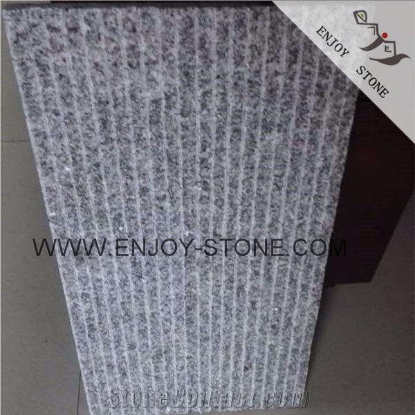 Half Planed Finish China 603 White Grey Granite,Padang Light,Sesame White,Gray Granite Slabs,Light Color Granite Tiles