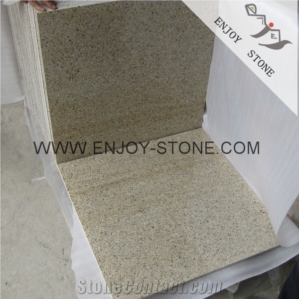Honed / Filled Finish Golden Yellow G682 Granite Stone Standard Cut to Size Tiles for Flooring,Wall Cladding