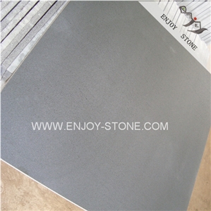 Honed Finish China Hainan Black Basalt Stone,Hainan Bluestone Tiles,Black Andesite Slabs for Walling and Flooring