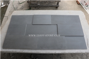 Honed Finish Chinese Grey Basalt Stone Cut to Size Tiles,Slabs & Pavers for Wall Cladding,Buliding Stone,Wall Tiles for Garden Pavements and Building Stones,Composited Basalt 3d