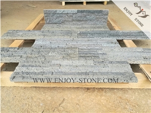 Lava Stone,Culture Stone,Hainan Grey Basalt with Big Holes Stacked Stone
