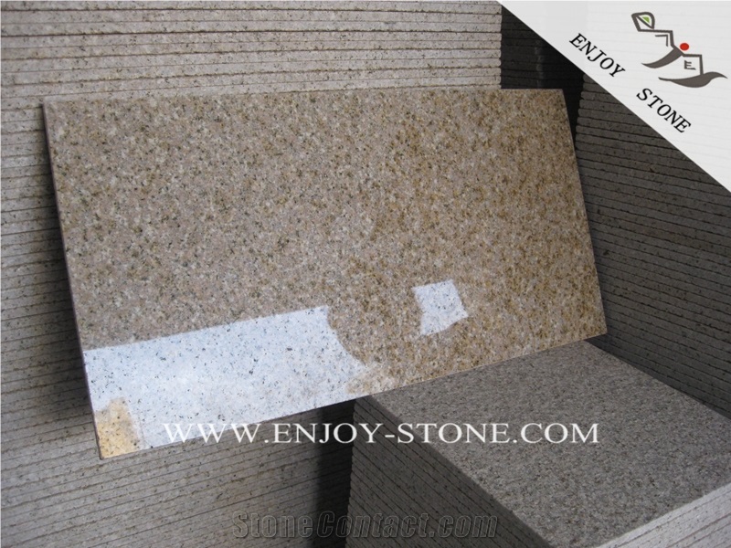 Misty Yellow G682 Granite Tile,China Yellow Rust Granite,Golden Garnet Wall Tiles,Sunset Gold,Golden Yellow Granite,Desert Harvest Gold Granit