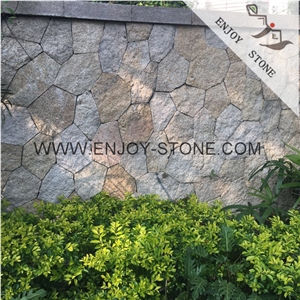 Natural Split Finish Chinese Granite G682 Rustic Yellow Granite Tiles,Yellow Rubble Stone,Crazy Paver,Cobble Stone for Walling,Paving,Flooring,Cube Stone for Exterior Pattern,Cobble Stone