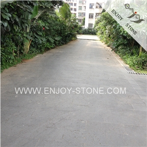 Sawn Cut Finish Lava Stone,Gray Volcanic Stone Pavers,Cube Stone Paving Sets,Floor Covering,Garden Stepping Pavements