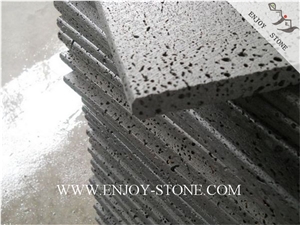 Sawn Tiles Lava Stone/ Gray Basalt China/Basalto/Grey Basalt/Andesite/Lava Stone Sawn Tiles/Slabs/Walling/Flooring/Cladding