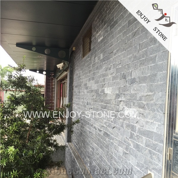 Split Finish Grey Granite G654 Stone Cladding Wall,Granite Exterior Wall Cladding,Granite Cobblestone for Outdoor Walling