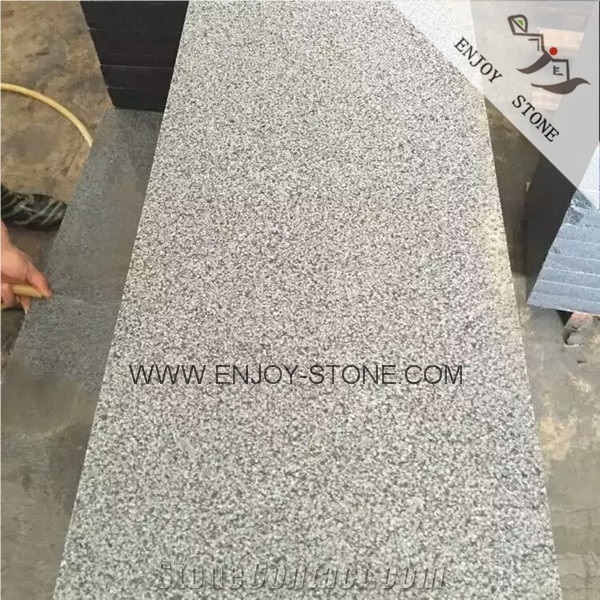Unpolished China Grey Granite Slabs Standard Granite Slab Size