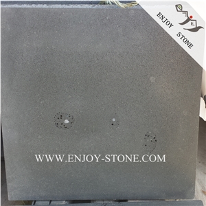 Zhangpu Basalt Flooring with Ant Line,Grey Basalto Tile with Hole,Grey Andesite Paver with Catpaws,Bluestone Paver with Honeycomb,Blue Stone with Hole