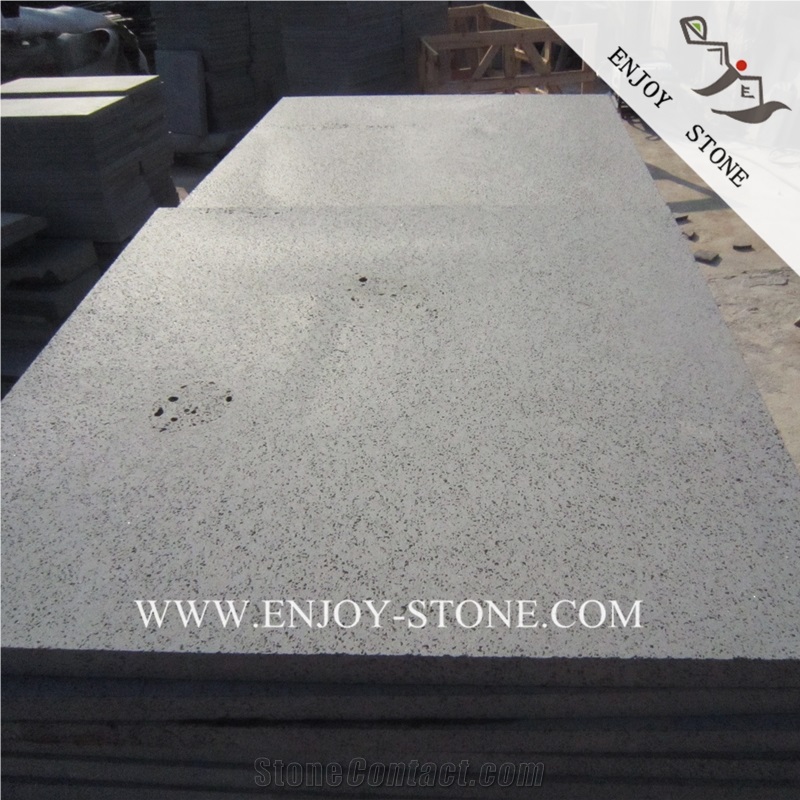 Zhangpu Basalt with Ant Line Tile, Grey Basalto Tile with Hole,Grey Andesite Paver with Catpaws,Bluestone Paver with Honeycomb Paver,Blue Stone