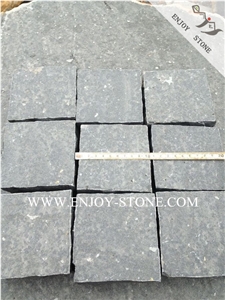 Zhangpu Black Basalt Paving Stone,All Natural Split Black Basalt Cobble Stone,Exterior Pattern,Patio Pavers