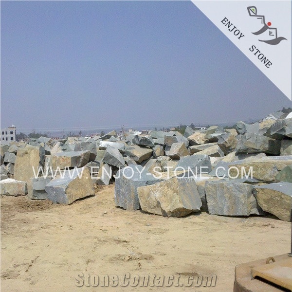 Zhangpu Dark Green G612 Olive Green Granite Stone,Cubes for Landscaping and Garden,Side Stone,Granite Block,Rock Stone for Sale