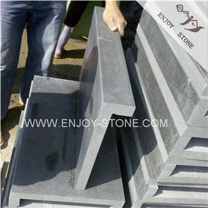 Zhangpu Grey Basalt,Zhangpu Bluestone Swimming Pool Coping Tile,Grey Basalt Pool Edge,Pool Pavers,Square Edge Rebated Coping Stone