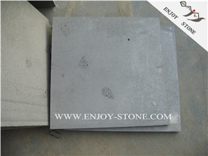 Zhangpu Grey Basalto Floor Tile,China Grey Basaltina Paver,Dark Grey Andesite Paver with Catpaws,Bluestone with Honeycomb,Basalt Slabs,Lava Stone Tile