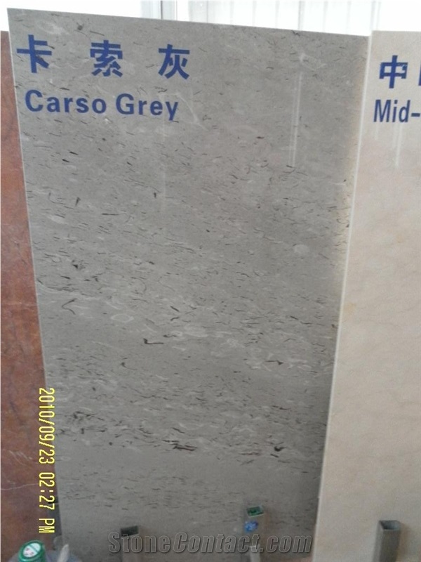 Carso Grey Limestone, Carso Gray, Gondola Carso Grey Limestone, Gondola Grey Limestone, Starry Sky Limestone