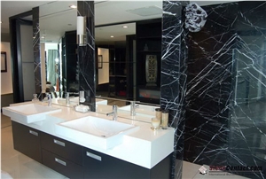 China Marble,China Marquina Marble, Black and White Marble, Marble Tiles, Marble Slabs