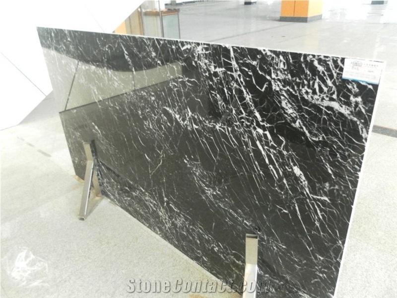 China Marble, China Portoro Gold Marble, Black Marble, Marble Tiles, Marble Slabs
