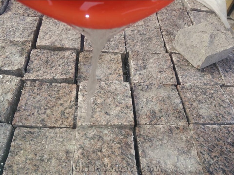 China Royal Red Granite, Red Granite, Granite Cube Stone, Granite Walkway Pavers
