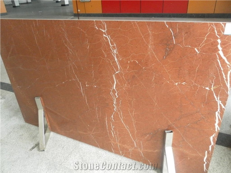 Rojo Coral Marble, Coral Red Marble, Golden Rose Marble,China Marble