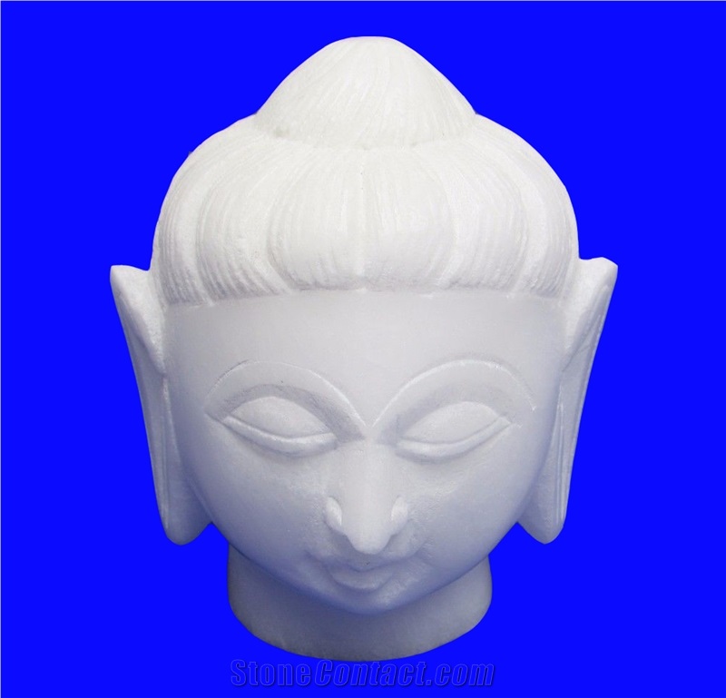 Marble Buddha Statue, White Marble Statues