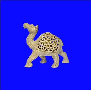 Marble Camel Statue, Brown Marble Statues
