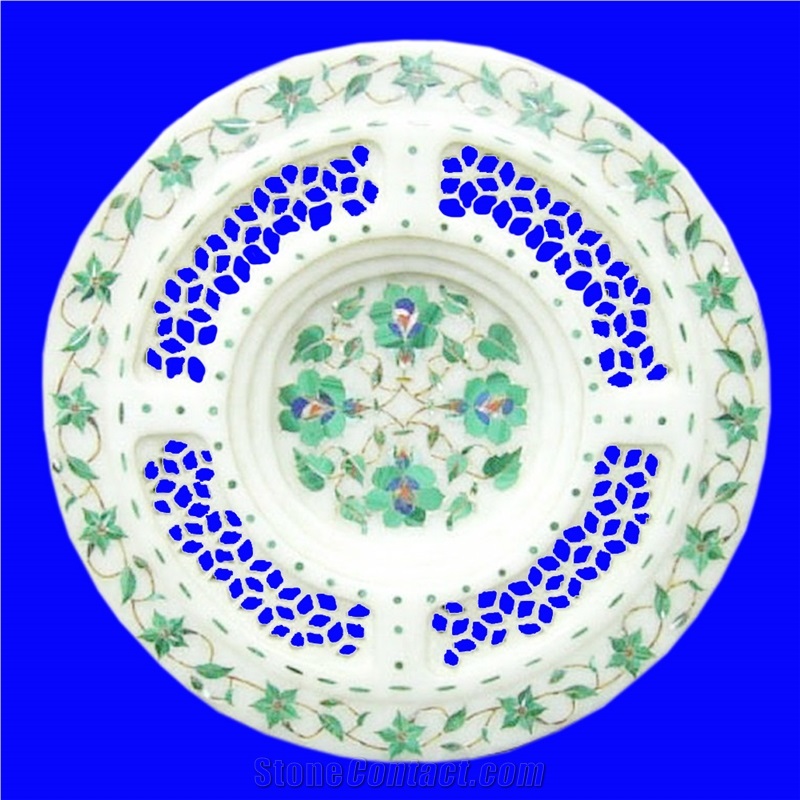 Marble Jaali Plates