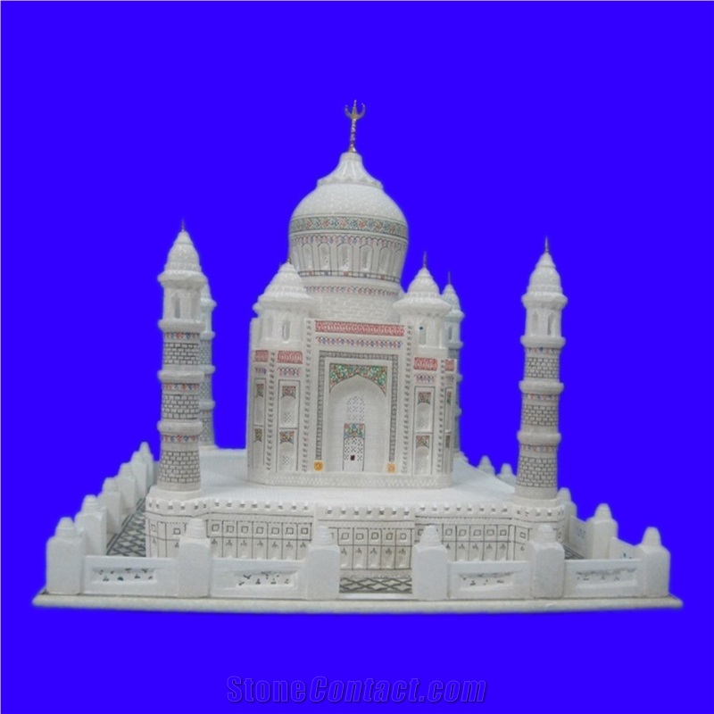 Marble Taj Mahal Statue Artifacts