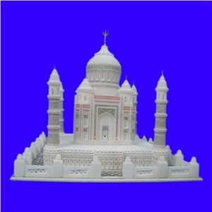 Marble Taj Mahal Statue Artifacts