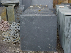 Cheap China Nature Surface Black Slate Floor Tiles