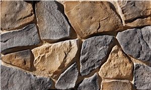 Irregular Shape Art Series Cement Artificial Stone Wall Panels