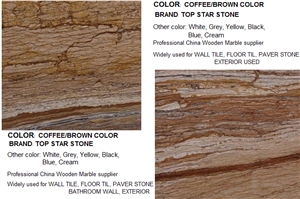 Noce Walnut Travertine Dark Brown Color Travetine 12x12 Floor Tile