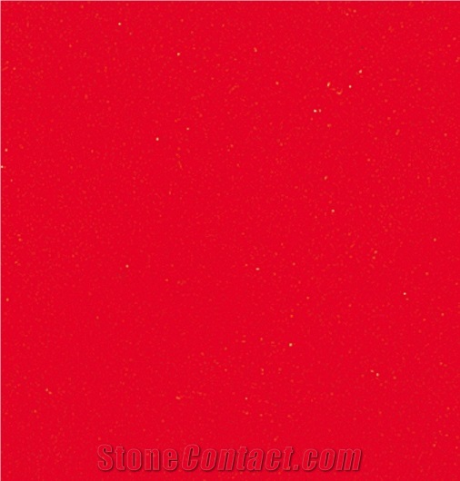 Red Quartz Stone Slab/Engineered Stone Slab/Artificial Stone/Solid Surface Top/Silestone
