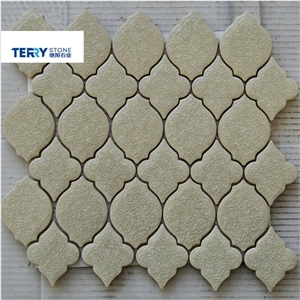 Ts-151074 Beige Flower Mosaic for Home/Hotel Decoration
