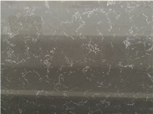 White Quartz Stone Slab/Engineered Stone Slab/Artificial Stone/Solid Surface Top/Silestone