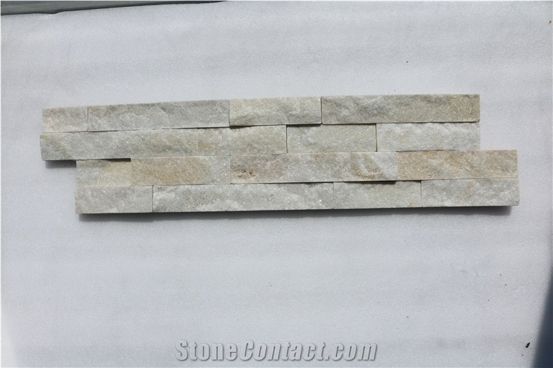 Beige Quartzite,Cream White Quartzite,Chinese Cream White Quartzite Culture Stone