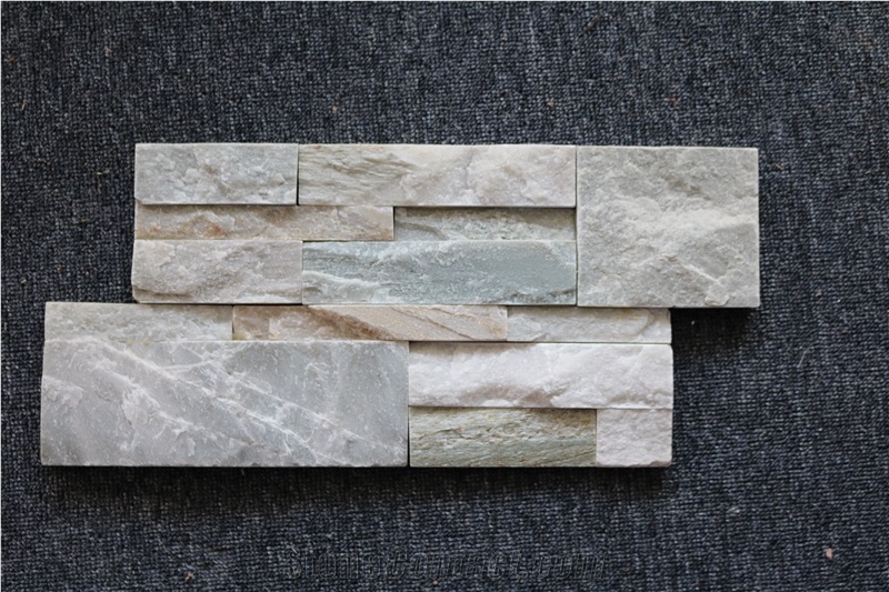 Beige Slate,014,Cultured Stone,Wall Cladding,Ledge Stone,Thin Stone Veneer