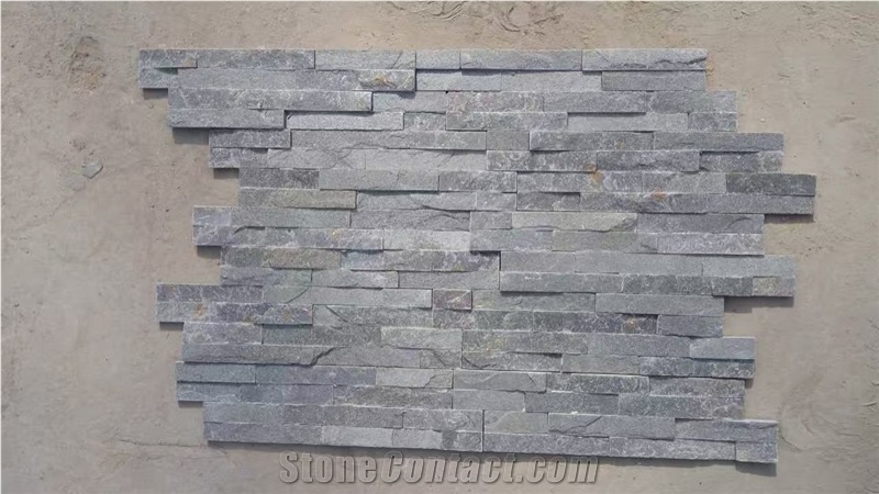 Blue Cultured Stone, Ledge Stone Slate,Stone Wall Veneer Stone,Blue Black Slate Cultural Stone, Cultured Stone