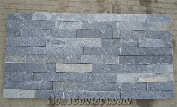 Blue Cultured Stone, Ledge Stone Slate,Stone Wall Veneer Stone,Blue Black Slate Cultural Stone, Cultured Stone