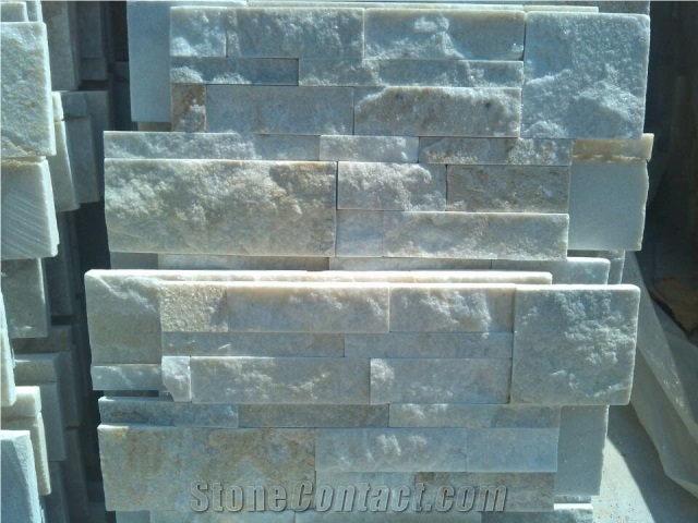 Crystal White Quartz,Cultured Stone,Wall Decor,Wall Cladding,Pool