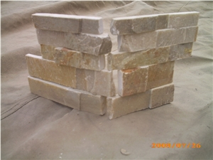 Cultural Stone Pink Quartzite Cultured Stone for Wall Cladding