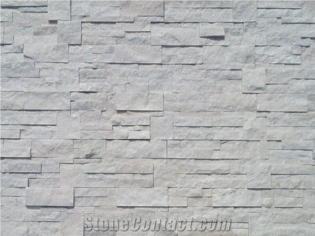 Culture Stone Pure White Quartzite Wall Panel