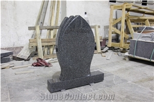 Dark Green Granite/Porphyry, Tombstone & Monument, Gravestone & Headstone,China Dark Green,Grey Porphyry