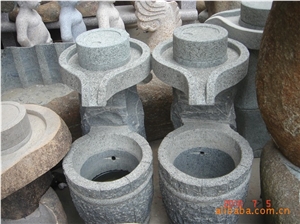 Granite Floating Ball Fountains, Rolling Sphere Garden Fountains, Water Features, Exterior Fountains Natural Stone Decoration,Fountains